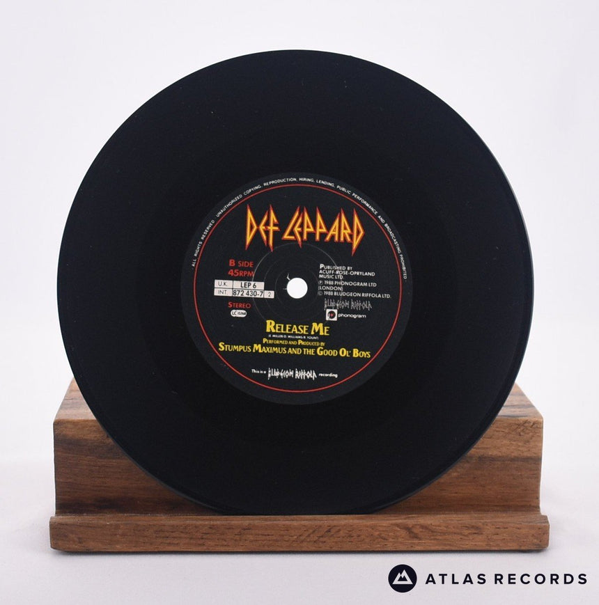 Def Leppard - Rocket - 7" Vinyl Record - EX/EX