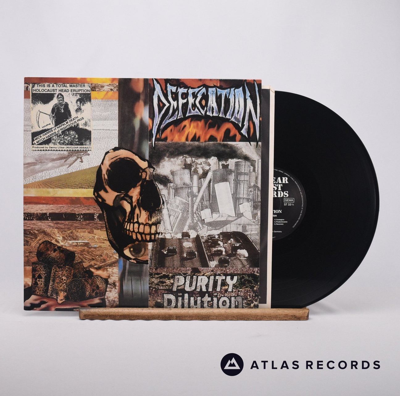 Defecation Purity Dilution LP Vinyl Record - Front Cover & Record