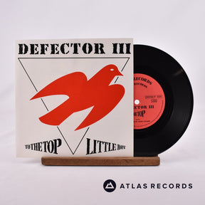 Defector III To The Top 7" Vinyl Record - Front Cover & Record