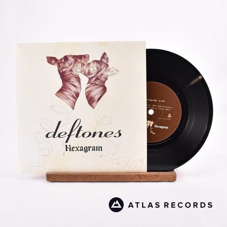 Deftones Hexagram 7" Vinyl Record - Front Cover & Record