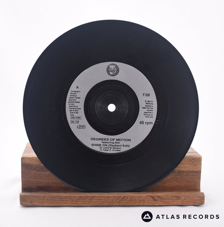 Degrees Of Motion - Shine On - 7" Vinyl Record - EX/EX