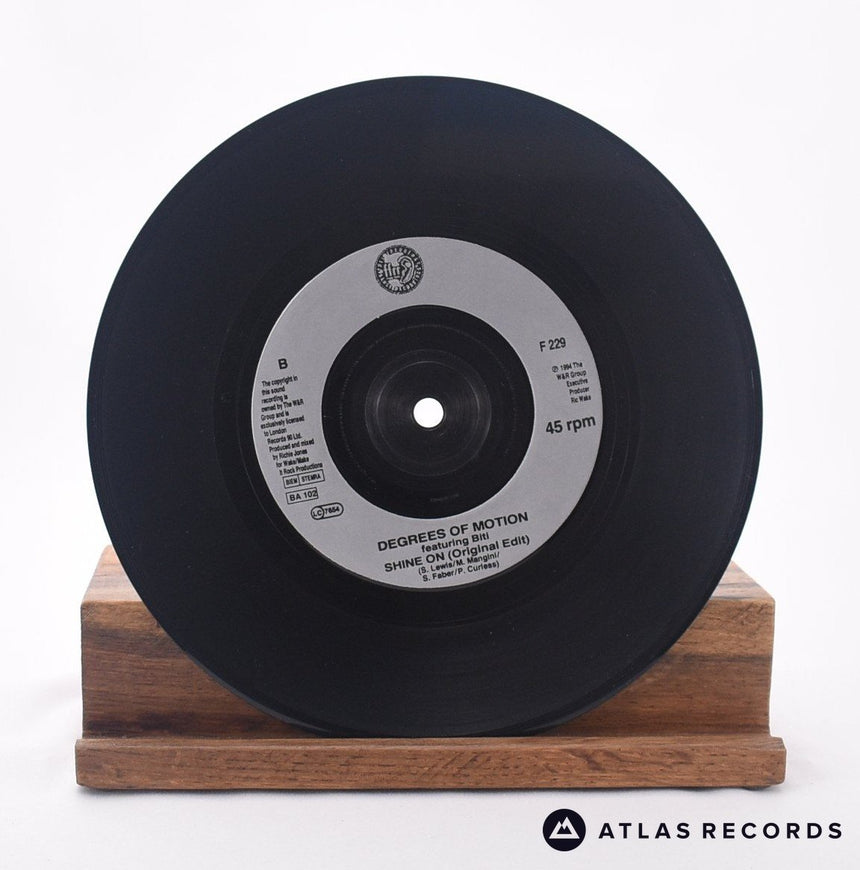 Degrees Of Motion - Shine On - 7" Vinyl Record - EX/EX