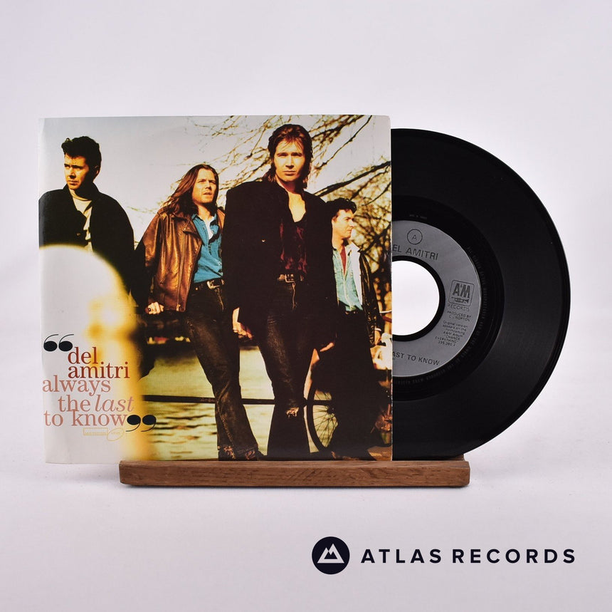 Del Amitri Always The Last To Know 7" Vinyl Record - Front Cover & Record