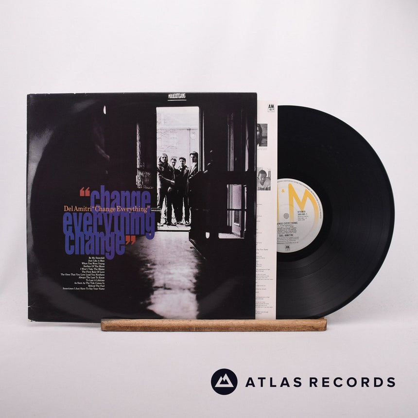 Del Amitri Change Everything LP Vinyl Record - Front Cover & Record