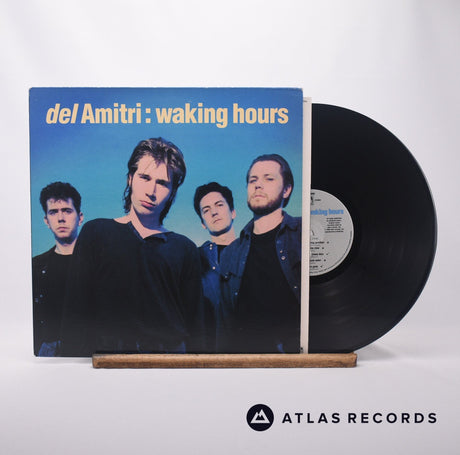 Del Amitri Waking Hours LP Vinyl Record - Front Cover & Record