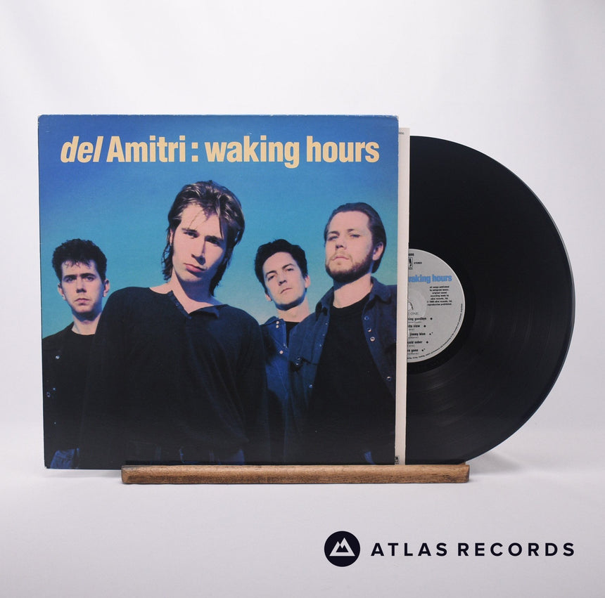 Del Amitri Waking Hours LP Vinyl Record - Front Cover & Record