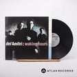 Del Amitri Waking Hours LP Vinyl Record - Front Cover & Record