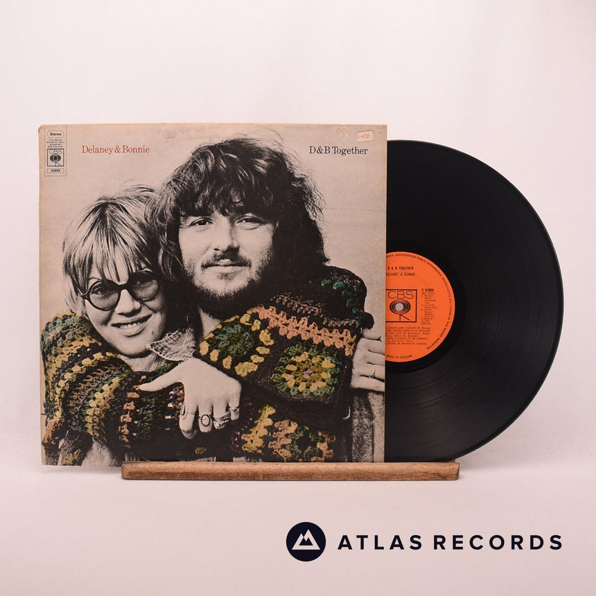 Delaney & Bonnie D & B Together LP Vinyl Record - Front Cover & Record