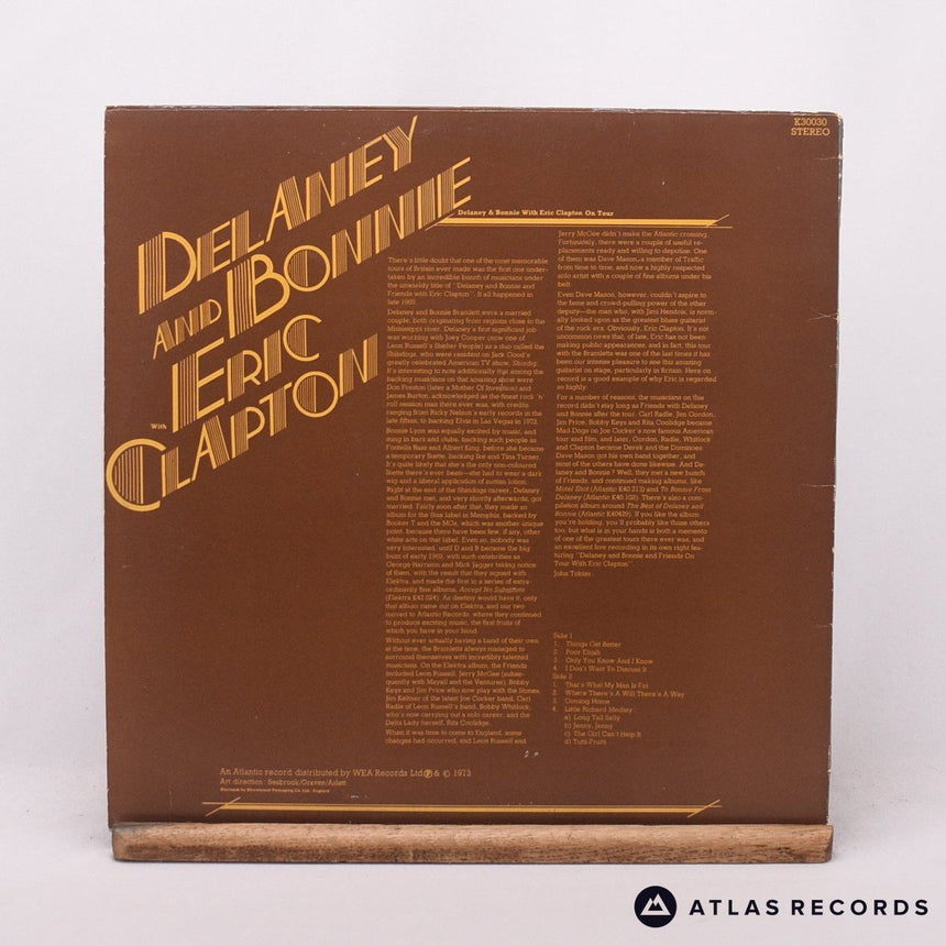 Delaney & Bonnie & Friends - On Tour - Reissue LP Vinyl Record - EX/EX