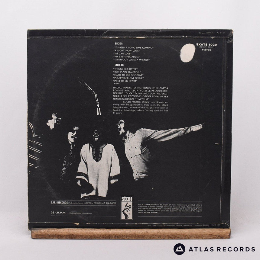 Delaney & Bonnie - Home - A-2 B-1 LP Vinyl Record - VG+/EX