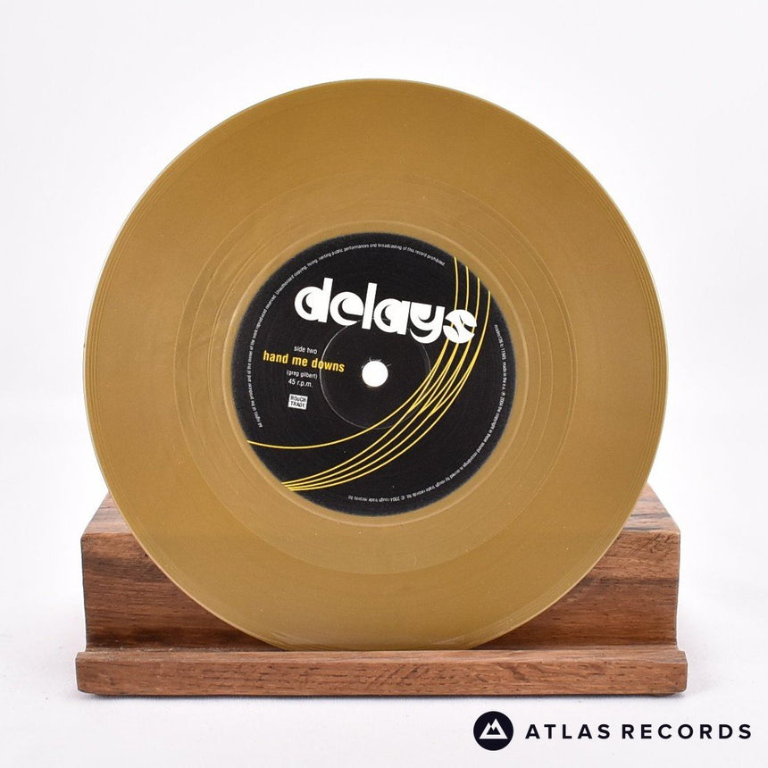Delays - Long Time Coming - Gold 7" Vinyl Record - NM/NM