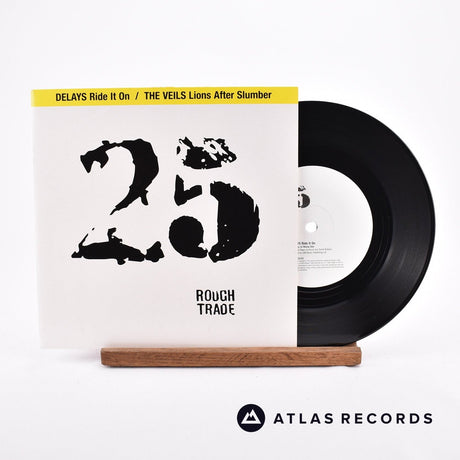 Delays Ride It On 7" Vinyl Record - Front Cover & Record