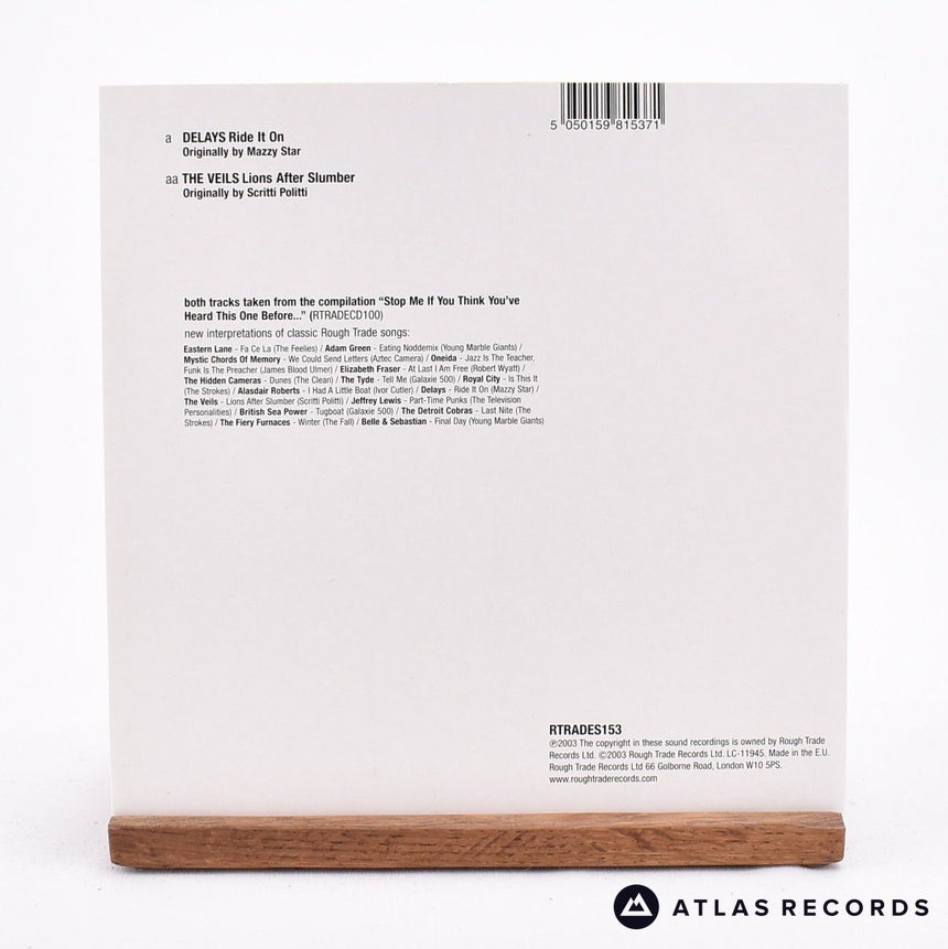 Delays - Ride It On - 7" Vinyl Record - NM/EX