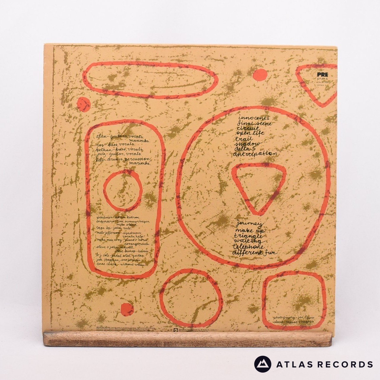 Delta 5 See The Whirl'.. LP Vinyl Record EX/EX – Atlas Records
