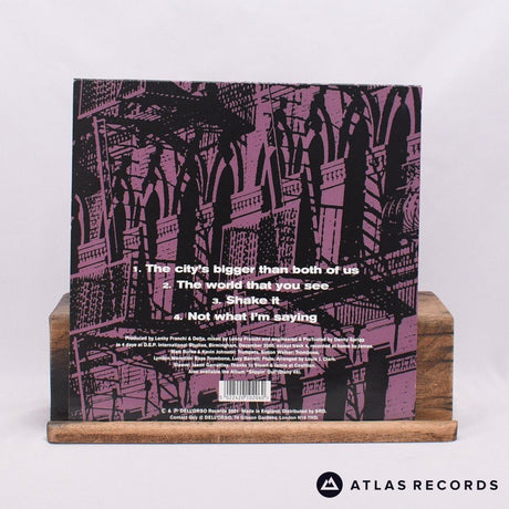 Delta - The City's Bigger Than Both Of Us - 10" Vinyl Record - EX/EX