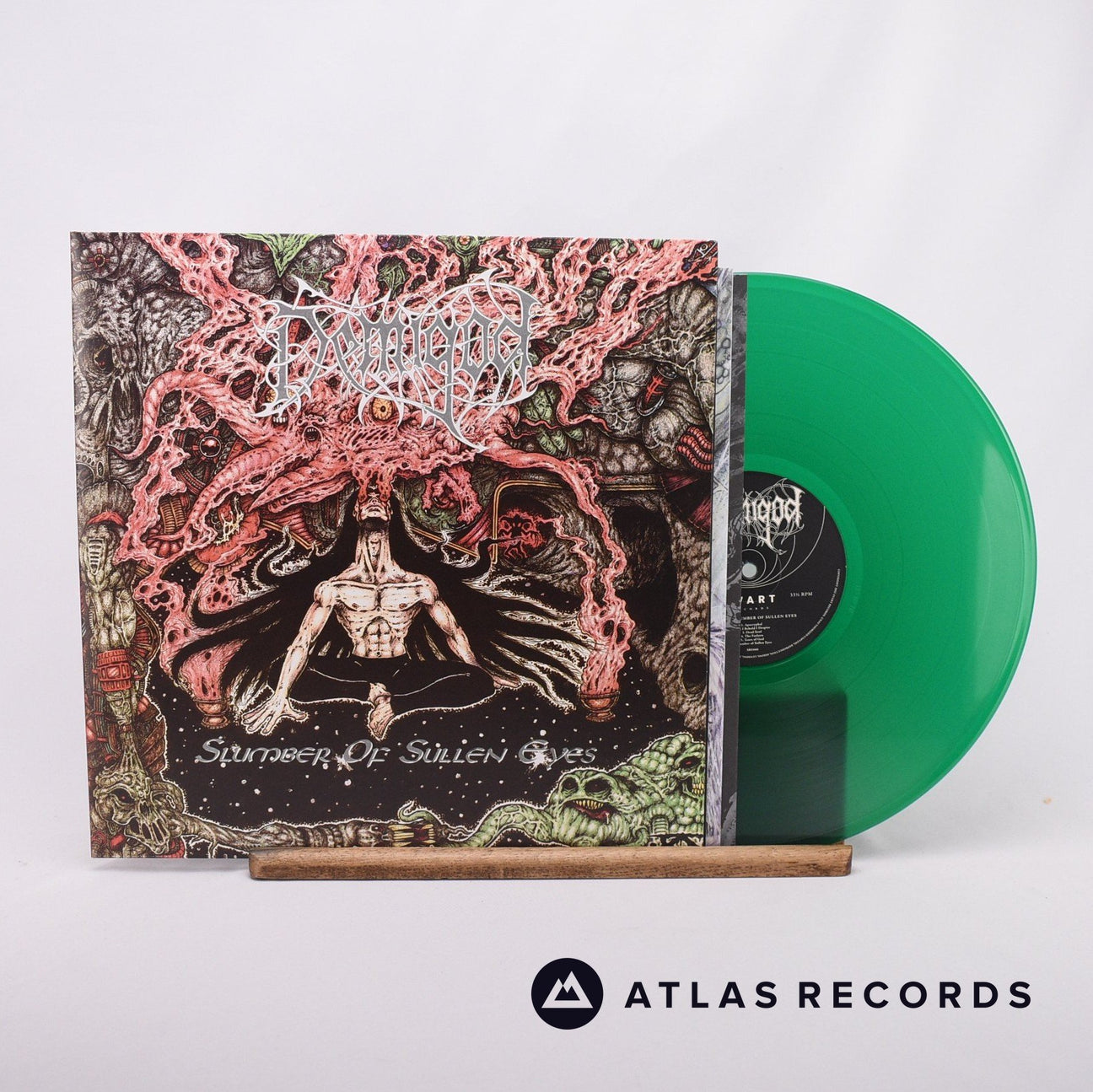 Demigod Slumber Of Sullen Eyes LP Vinyl Record - Front Cover & Record