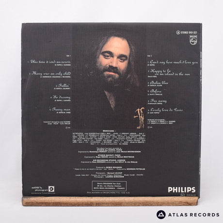 Demis Roussos - Happy To Be... - Signed LP Vinyl Record - VG+/VG+
