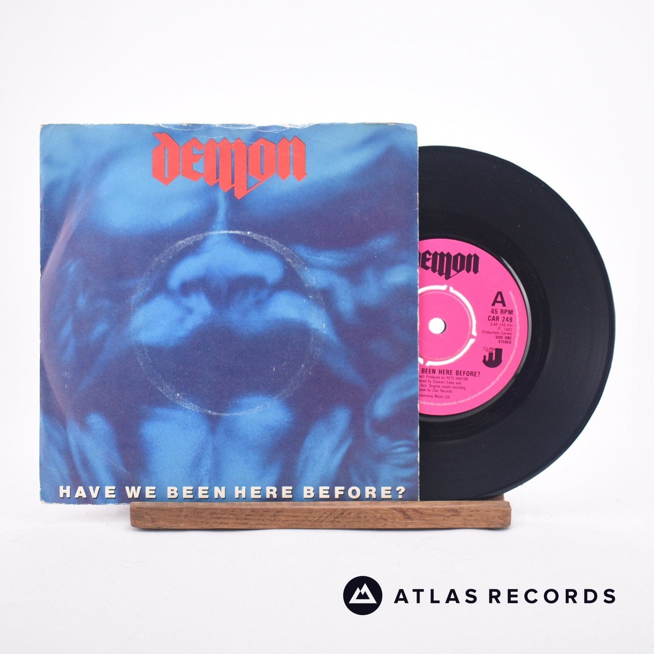 Demon Have We Been Here Before? 7" Vinyl Record - Front Cover & Record