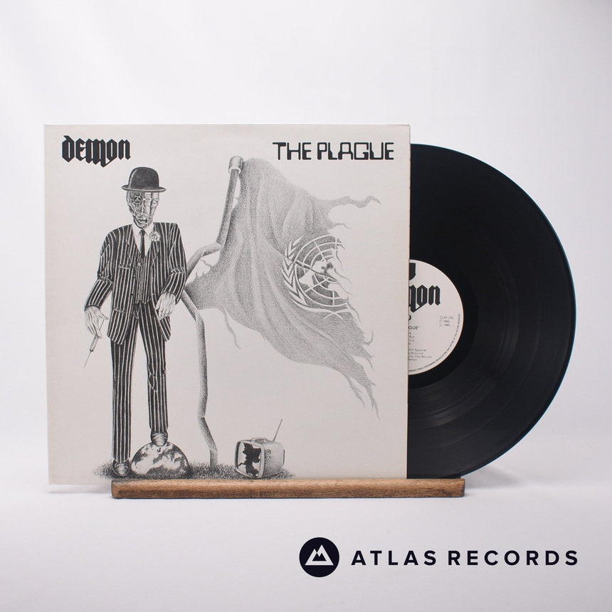 Demon The Plague LP Vinyl Record - Front Cover & Record