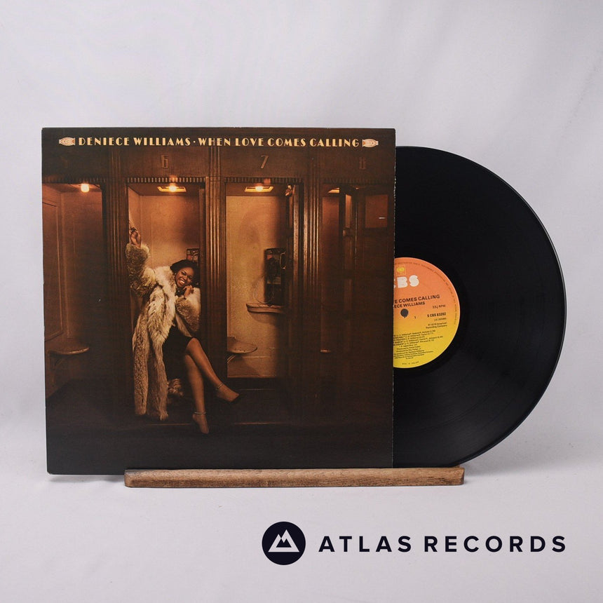 Deniece Williams When Love Comes Calling LP Vinyl Record - Front Cover & Record