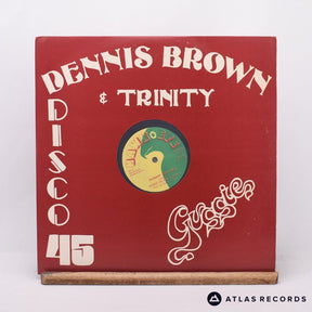 Dennis Brown Funny Feeling 12" Vinyl Record - Front Cover & Record