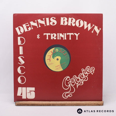 Dennis Brown Funny Feeling 12" Vinyl Record - Front Cover & Record