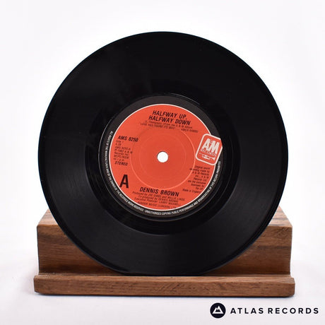 Dennis Brown - Halfway Up Halfway Down - 7" Vinyl Record - VG+/EX