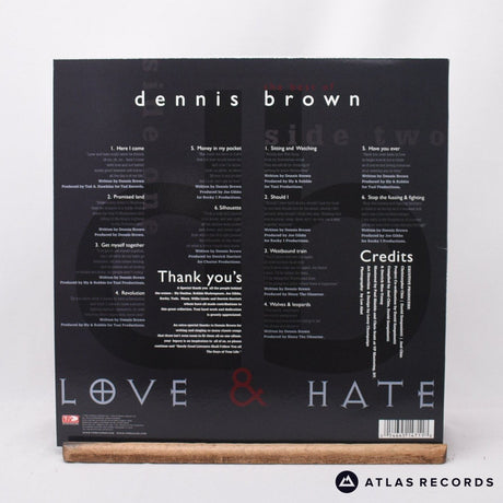 Dennis Brown - Love & Hate (The Best Of Dennis Brown) - LP Vinyl Record - NM/EX