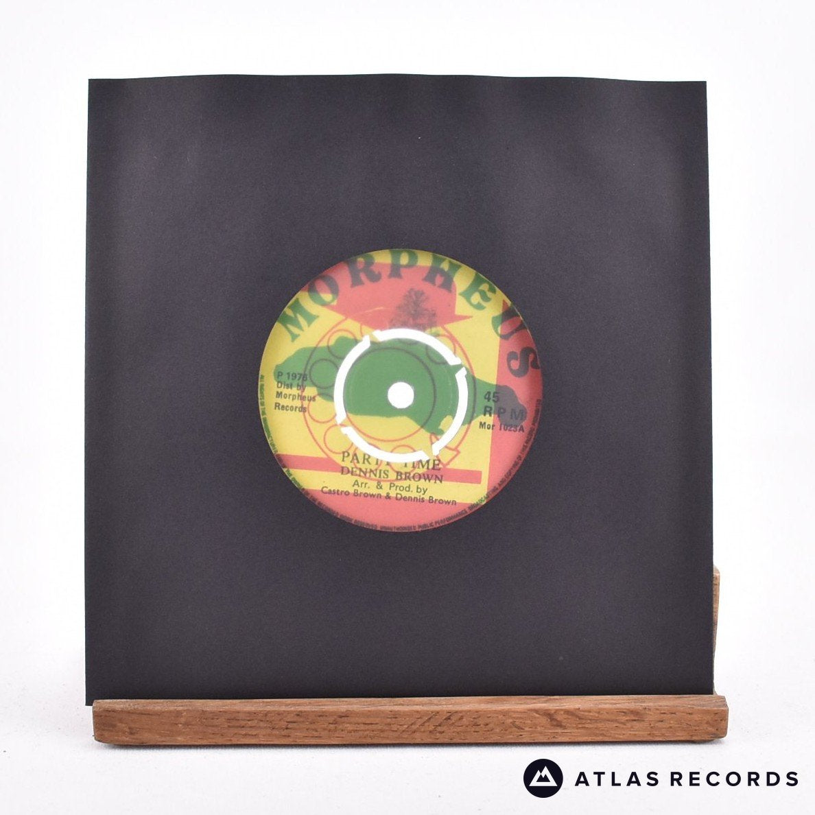 Dennis Brown Party Time 7" Vinyl Record - In Sleeve