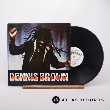 Dennis Brown Revolution LP Vinyl Record - Front Cover & Record