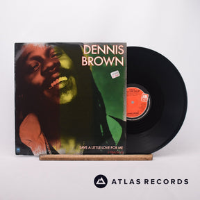 Dennis Brown Save A Little Love For Me 12" Vinyl Record - Front Cover & Record