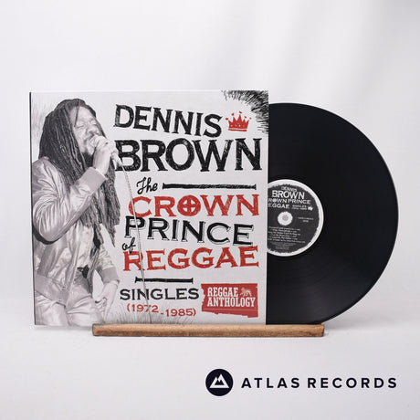 Dennis Brown The Crown Prince Of Reggae: Singles LP Vinyl Record - Front Cover & Record
