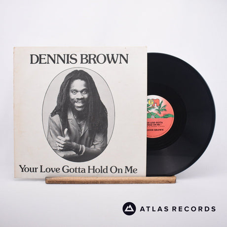 Dennis Brown Your Love Gotta Hold On Me 12" Vinyl Record - Front Cover & Record