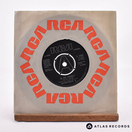 Department S Is Vic There? 7" Vinyl Record - In Sleeve