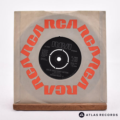 Department S - Is Vic There? - Reissue 7" Vinyl Record - EX/EX