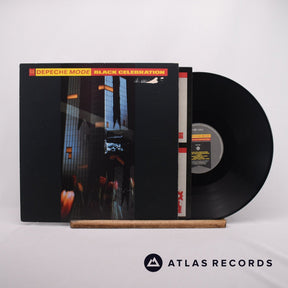 Depeche Mode Black Celebration LP Vinyl Record - Front Cover & Record