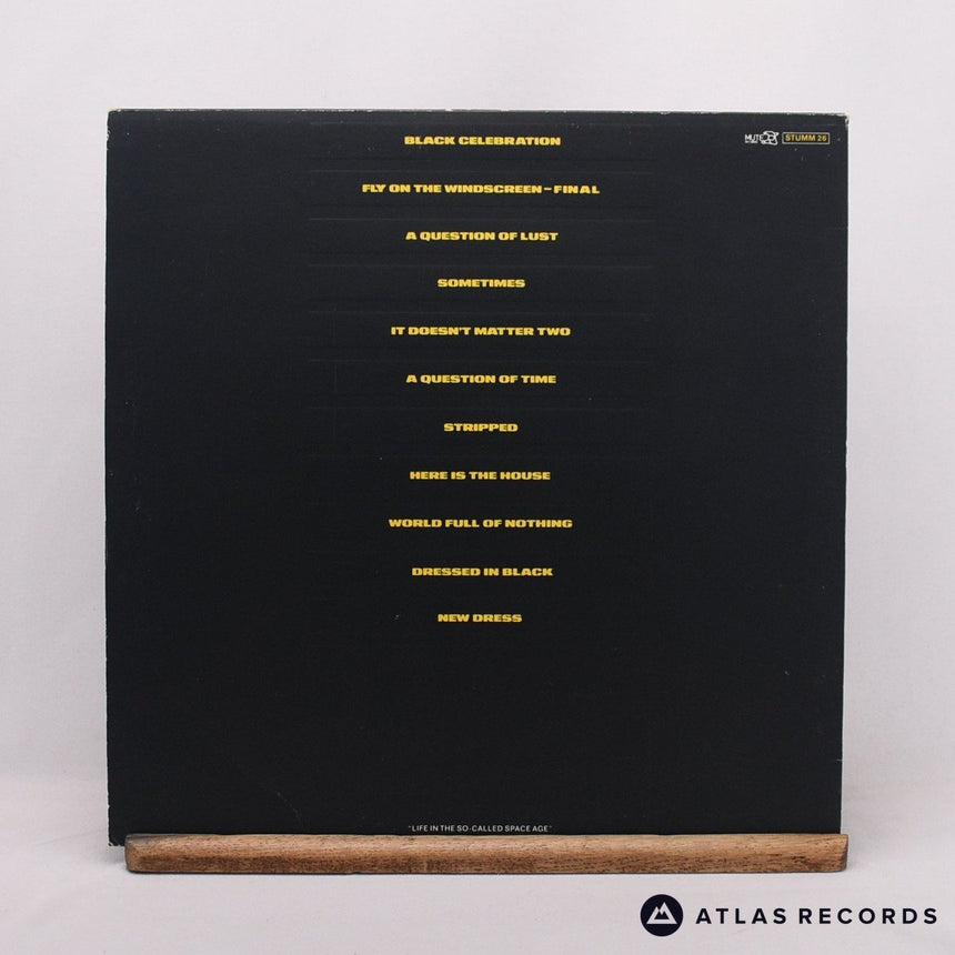 Depeche Mode - Black Celebration - A1 B2 LP Vinyl Record - VG+/EX