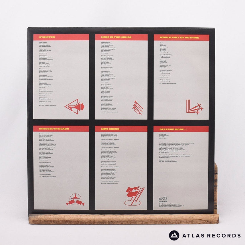 Depeche Mode - Black Celebration - A4 -B LP Vinyl Record - EX/VG+