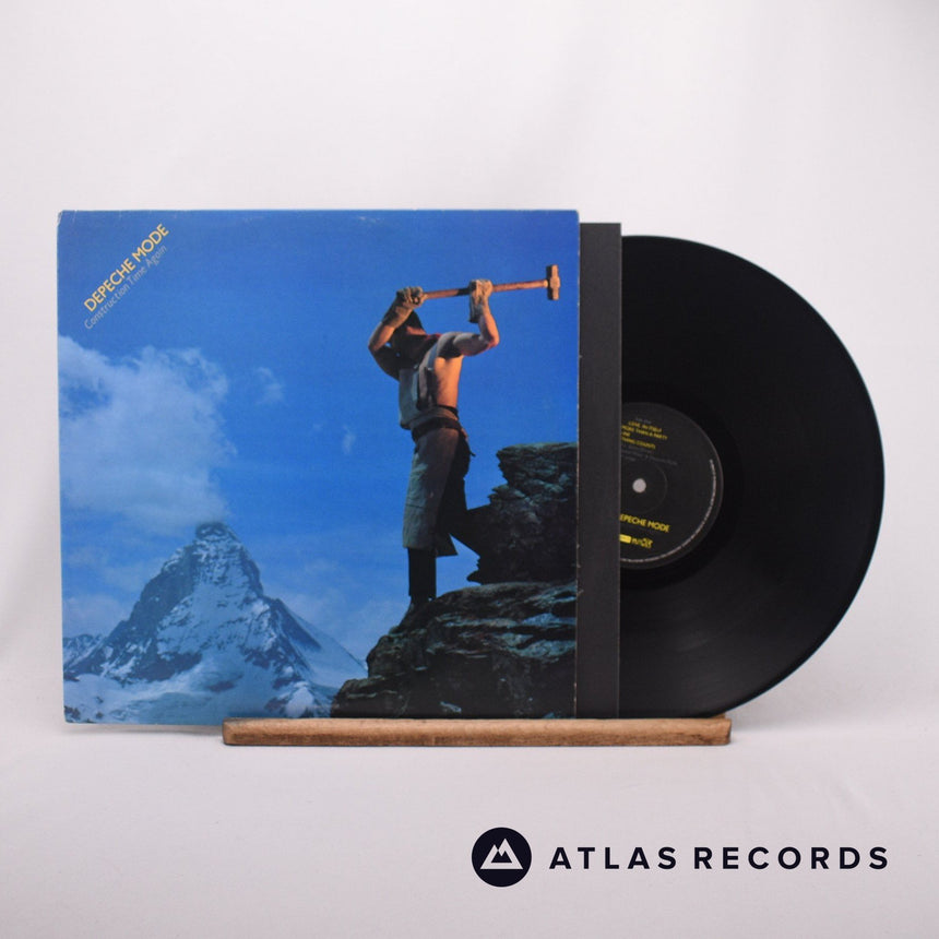 Depeche Mode Construction Time Again LP Vinyl Record - Front Cover & Record