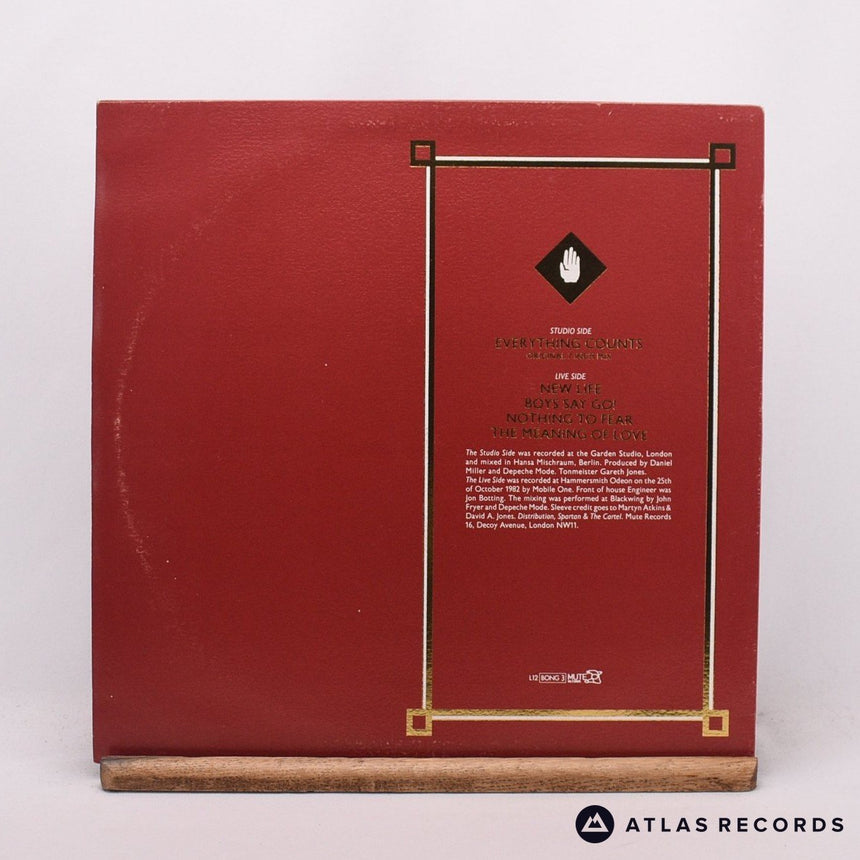 Depeche Mode - Everything Counts And Live Tracks - 12" Vinyl Record