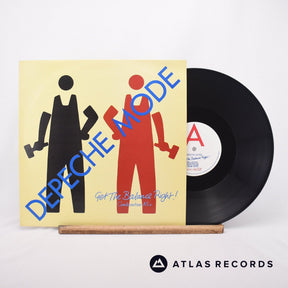 Depeche Mode Get The Balance Right! 12" Vinyl Record - Front Cover & Record