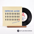 Depeche Mode Get The Balance Right! 7" Vinyl Record - Front Cover & Record
