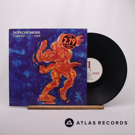 Depeche Mode It's Called A Heart 12" Vinyl Record - Front Cover & Record