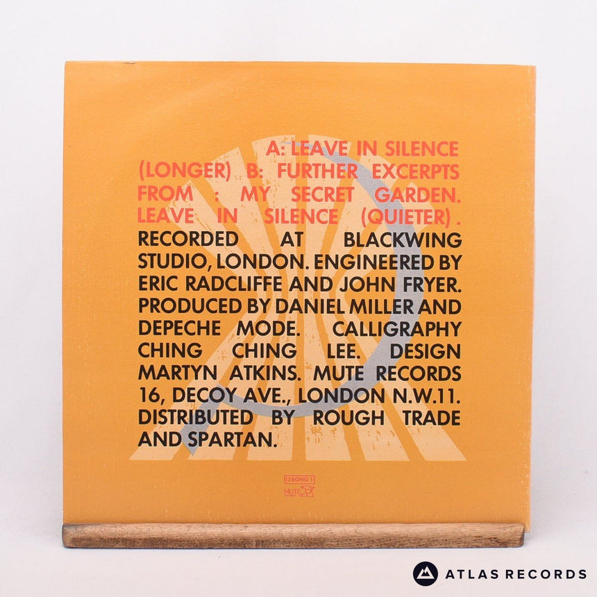 Depeche Mode - Leave In Silence - 1A 1B 12" Vinyl Record - EX/VG+