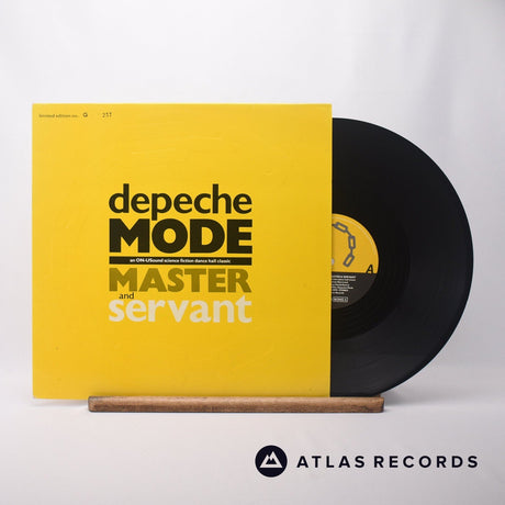 Depeche Mode Master And Servant 12" Vinyl Record - Front Cover & Record