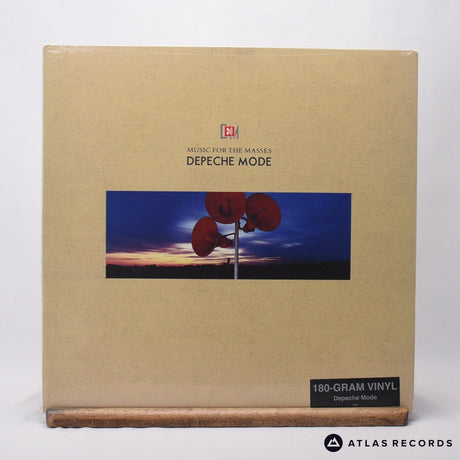 Depeche Mode Music For The Masses LP Vinyl Record - Front Cover & Record