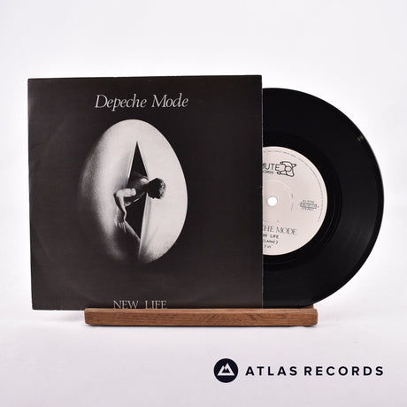 Depeche Mode New Life 7" Vinyl Record - Front Cover & Record
