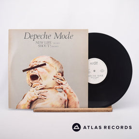 Depeche Mode New Life 12" Vinyl Record - Front Cover & Record