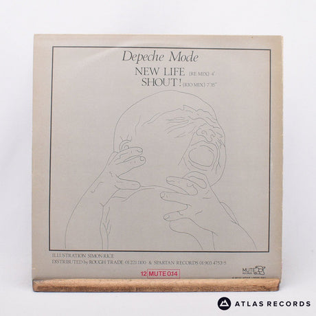 Depeche Mode - New Life (Re Mix) / Shout! (Rio Mix) - 12" Vinyl Record - VG+/VG+