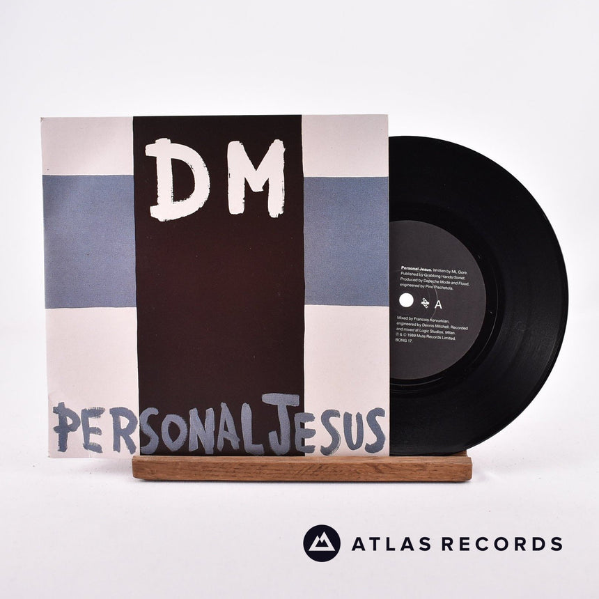 Depeche Mode Personal Jesus 7" Vinyl Record - Front Cover & Record